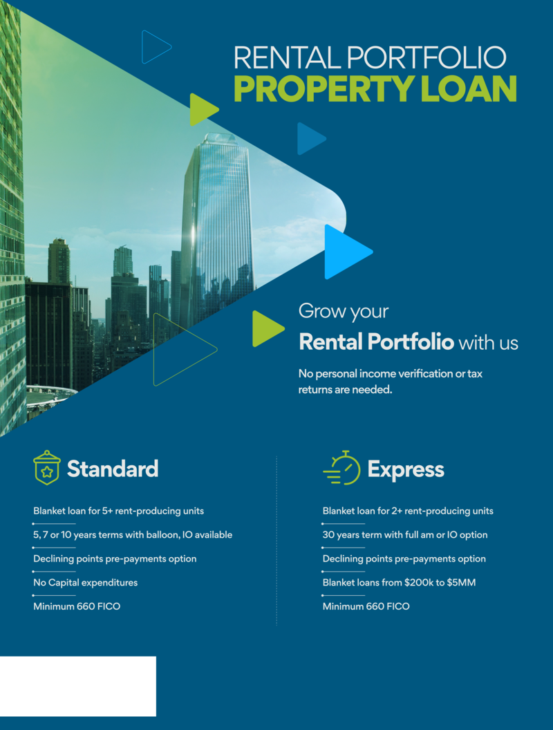 Rental Portfolio Property Loans