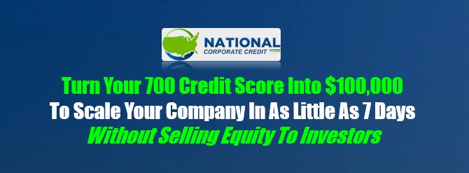 National Corporate Credit for Business and Real Estate Loans